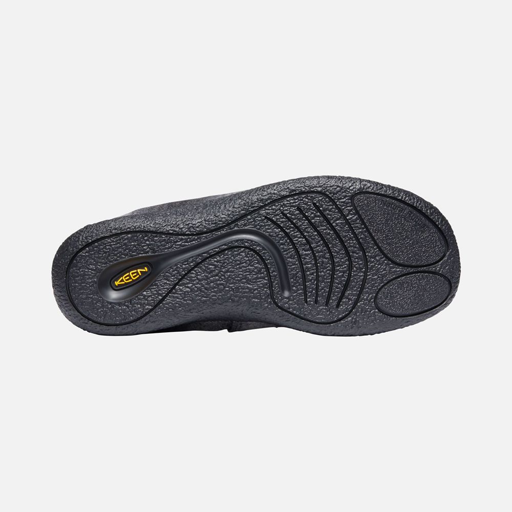 Keen Tofflor Dam Svarta - Howser Slide - 160587CZT